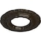 Ekena Millwork Lisbon Ceiling Medallion (Fits Canopies up to 7"), Hand-Painted Stone Hearth, 15 3/8"OD x 7"ID x 1"P CM15LISHF - alternate 2